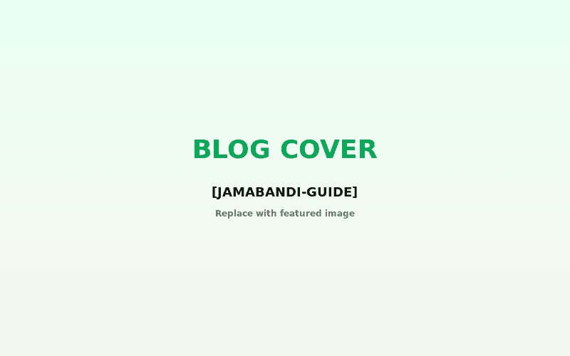 Complete Guide: How to Download Jamabandi in Rajasthan (2026)